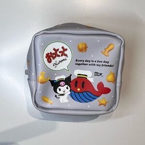 New Sanrio Kuromi Sailor Nautical Cute Whale & Friend Cosmetic Pouch